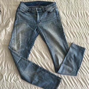 White Black sz 4 Skinny Jeans EUC